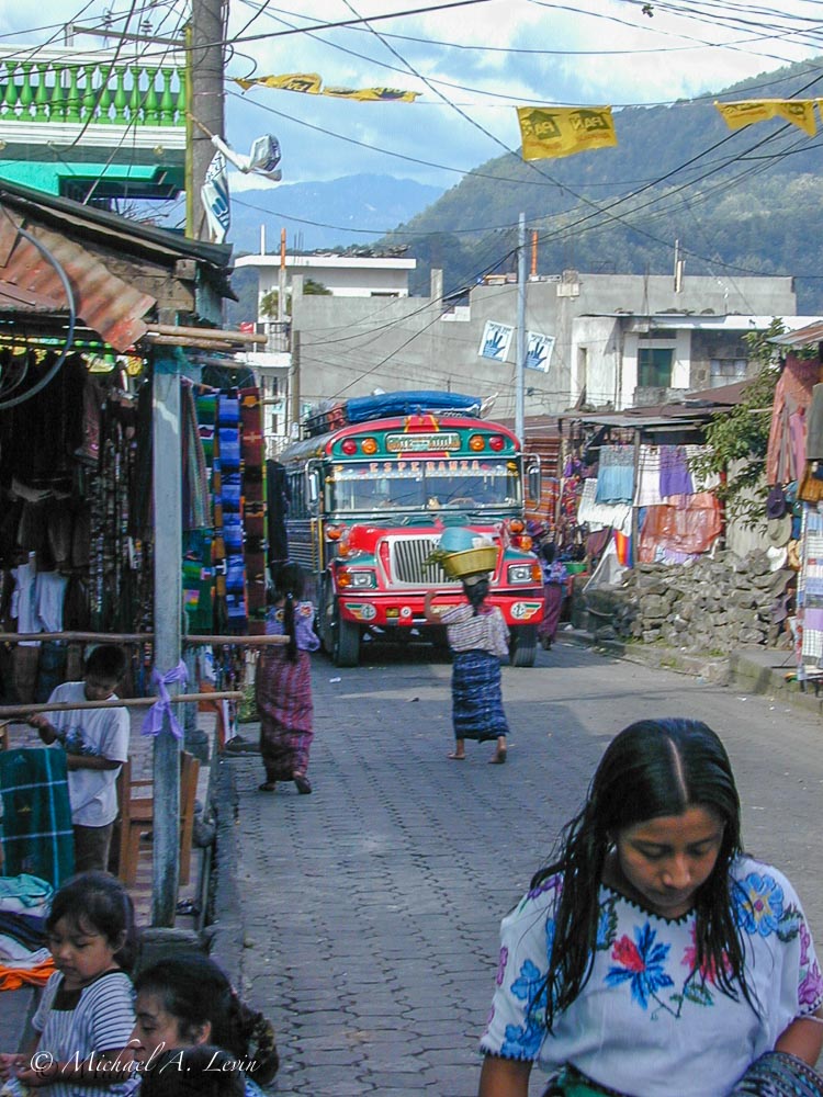 Santiago Atitlán Street Scene
