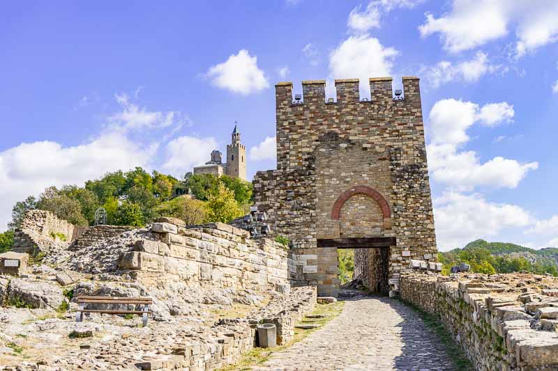 Tsarevets Hill Medieval Fortress,