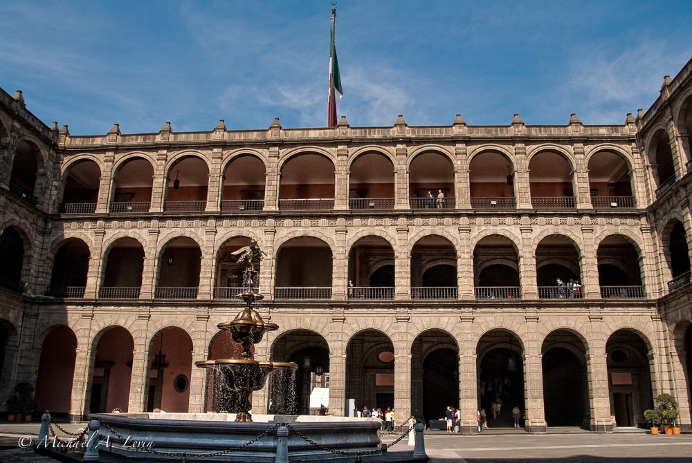 Palacio Nacional Courtyard