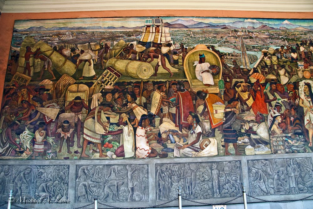 Corridor Murals by Diego Rivera