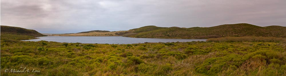 Panarama towards Abbots Lagoon