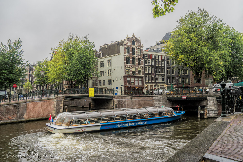 Amsterdam Canal Scene