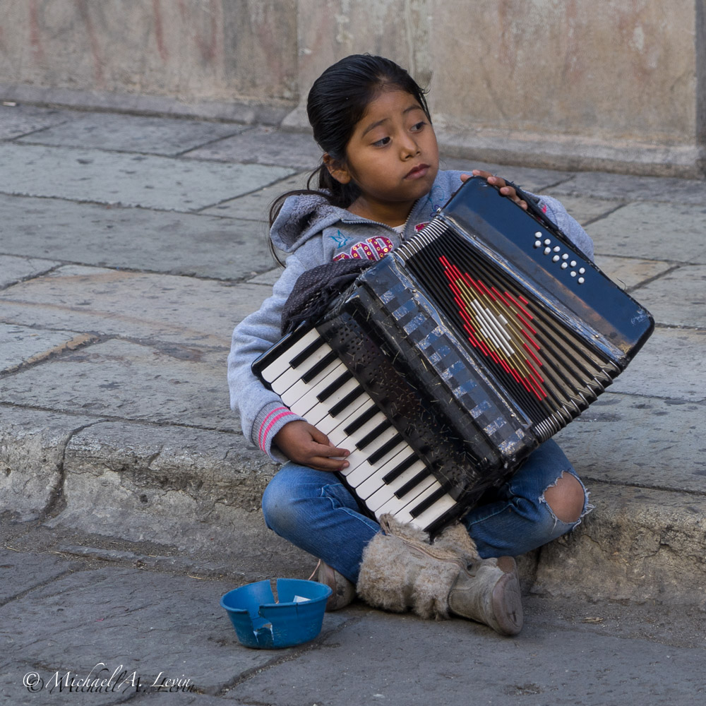 Child Street Musician