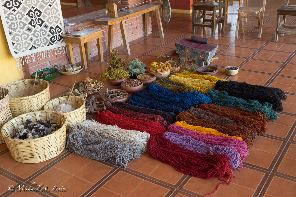 Village Teotitlán Know for its Weaving