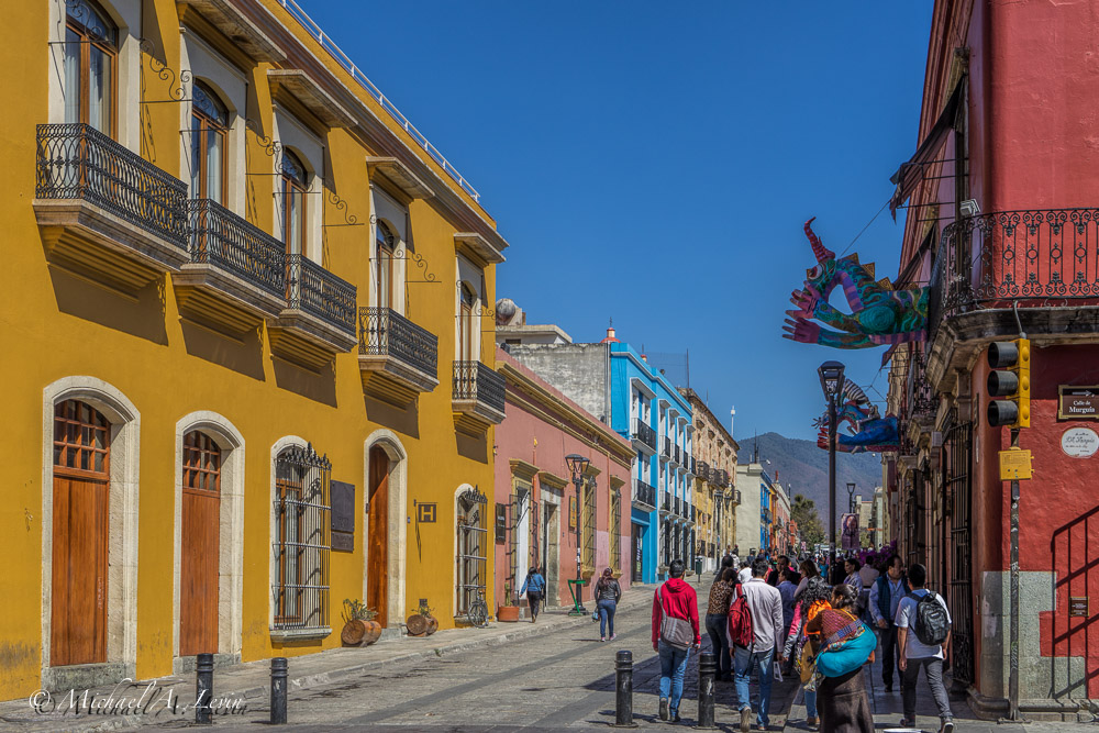 Oaxaca Street Scene