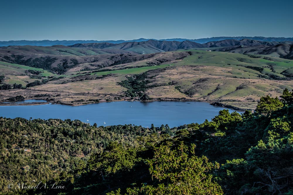 View towards Tomales Bay & Sonoma County